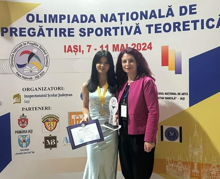 Vasluianca Teodora Ghiorgi, Campioană Națională la Olimpiada de Pregătire Sportivă Teoretică! – FOTO
