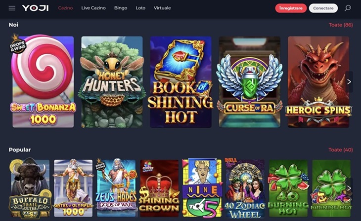 Yoji Online Casino: Un nou jucător pe piața virtuală a jocurilor de noroc de divertisment (P)